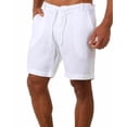 thumbnail image 1 of LSLJS Short en Coton pour Homme et Short avec Cordon, Pantalon Décontracté, Pantacourt, Short, Pantalon, Short pour Homme, 1 of 2