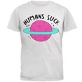 thumbnail image 1 of T-shirt pour Homme Halloween Humans Suck Texte Noir, 1 of 1