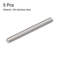 thumbnail image 2 of Unique Bargains M8 x 80mm 304 Stainless Steel Fully Threaded Rod Right Hand Threads 5 Pack, 2 of 4