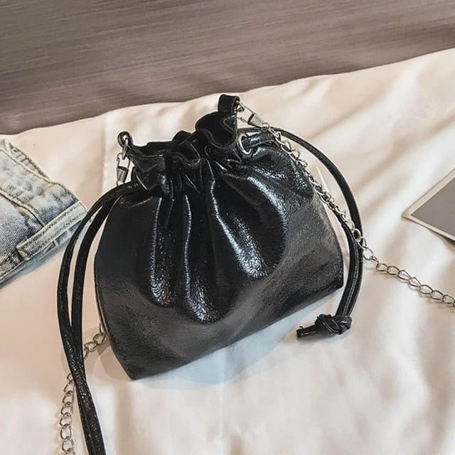 Women‘S Fashion Wild Diagonal Bag Shoulder Bag Bucket Bag Bundle Pocket