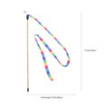 thumbnail image 3 of 2Pcs Indoor Cat Teasing Wand String Toy Fishing Pole Stick for Cats, 3 of 9