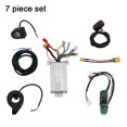 thumbnail image 1 of MYG for 36V 350W Electric Scooter Controller Meter Set Conversion Kit for 8.5 Inch Scooters with Throttle Headlight Taillight Adapter Cable Communication Cable Meter Cover Brake Handle, 1 of 10