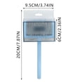 thumbnail image 2 of WIFKLSIIPG Pet Comb Pet Brush Rake Comb Dog Grooming Comb Metal Fine Needle Comb Floating Hair Removal Pet Supplies, 2 of 7