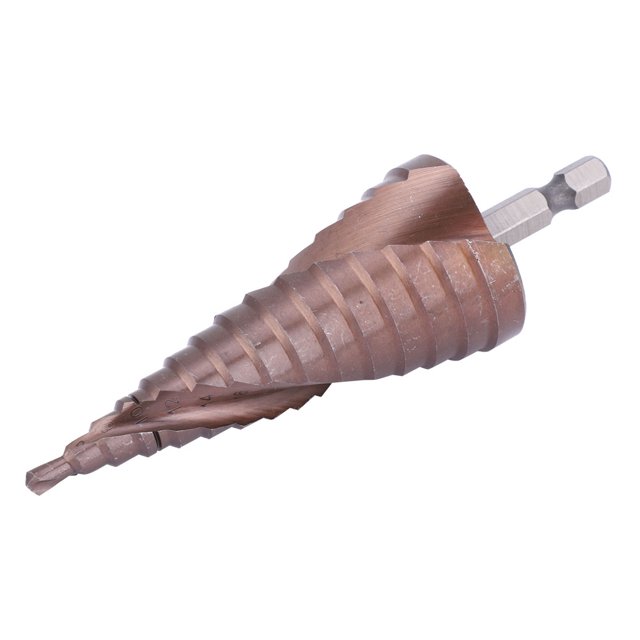 Loewten Step Drill Bit, High Toughness High Speed Steel Drill Bit, High Wear Resistance Not Easy To Break Cobalt Coating For Perforating Various Materials Deburring