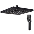 thumbnail image 1 of Rainfall Shower Head, Pressurized Top Spray Nozzle and Hand Shower Head Set, Large Household Bathroom Showerhead, Daily Shower Spray, 1 of 4