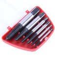 thumbnail image 4 of Yeacher Ensemble de 5 Extracteurs de Vis Outils de Retrait de Vis Endommagés Friction en Spirale, 4 of 8
