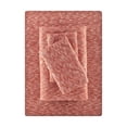 thumbnail image 1 of Mainstays 100% Cotton Extra Soft Jersey Bed Sheet Set, King, Red Canyon Crackle, 4 Pieces, 1 of 6