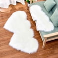 thumbnail image 1 of Dvkptbk Rugs for Living Room Wool Imitation Sheepskin Rugs Faux Non Slip Bedroom Carpet Mats Home Decor on Clearance, 1 of 2