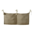 thumbnail image 1 of Yhmxh Organisateurs de Garde-Robe et Rangement Sac de Rangement pour Lit de Bébé en Coton Sac Suspendu Rangement Sac de Rangement de Chevet Étagère Suspendue, 1 of 1