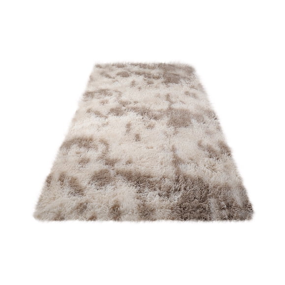 Khaki Soft Modern Area Rugs Home Room Carpet Decor Floor Mat Non-Slip Reversible Washable Polyester Fabric 50X160Cm 62X39 Inches Living Room Bedroom Decor