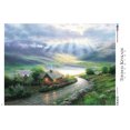 thumbnail image 5 of Ceaco Thomas Kinkade Emerald Isle Cottage 1000-Piece Interlocking Jigsaw Puzzle for Adults Ages 14+, 5 of 5