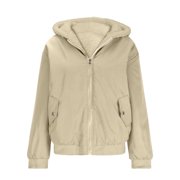 EGNMCR Womens Long Puffer Coat, Long Sleeve Padded Winter Down Coats, Hooded Parka Jacket Fashion Women Zipper Pocket Coat Long Jacket Winter Long Sleeve Down Cotton Women Coat
