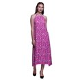 thumbnail image 1 of Bimba Floral Causal Long Dos Nu Licol Robe de Plage Imprimée Femmes Robe de Plage-Xxx-Large, 1 of 6