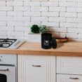 thumbnail image 2 of icolorfuled Black Airtight Dog Food Storage Container with Lid for Kitchen Counter Metal Jar 7.5x11.2 Inches, 2 of 6