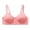 Watermelon Red, variant on Tranfacy Nursing Bras for Women,Everyday Bras,Solid Color Wireless Bras for Women Front Hook Push Up Lift Support Side Smoothing Full Figure Everyday Bra