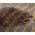thumbnail image 4 of oneOone Viscose Chiffon Fabric Leaves Block Print Fabric BTY 42 Inch Wide, 4 of 4