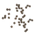 thumbnail image 4 of Metal Spacer Beads, Widely Used Durable Jewelry Spacer Beads 100Pcs Retro Style  For Craft, 4 of 8