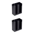 thumbnail image 1 of ZheElen Durable ABS Coffee Cup Dispenser Stylish For And Paper Cups Wide black 2Set, 1 of 6