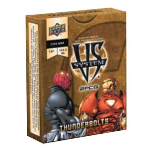 The Upper Deck UPR95330 VS Système 2PCG Marvel Thunderbolts Jeu de cartes