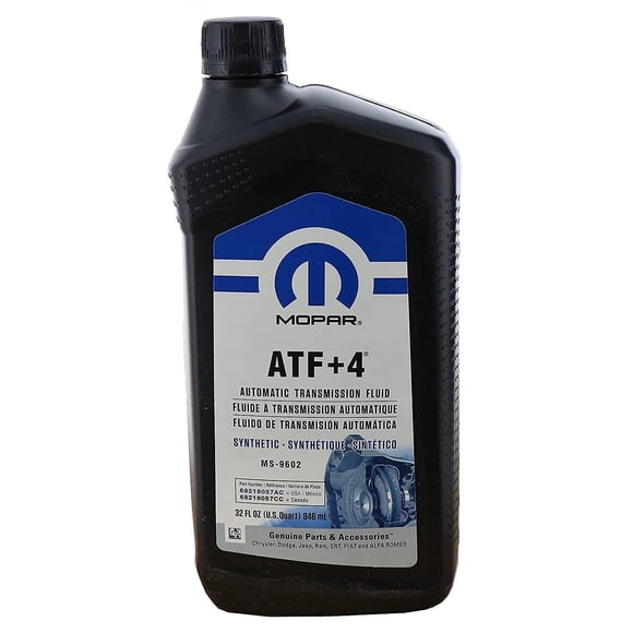 Chrysler 68218057AC) ( Liquide de Transmission Automatique Authentique Mopar Fluid ATF+4 - 1 Quart, 32 Onces