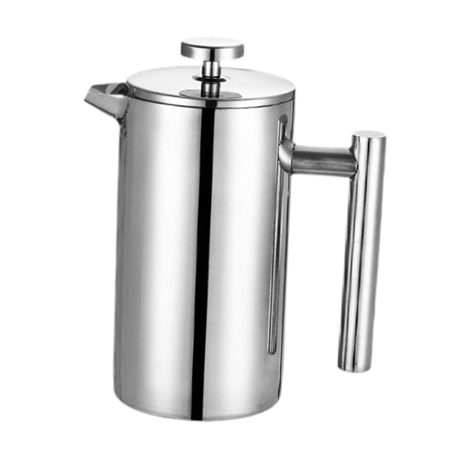 DOLITY Cafetière à Pression Française Cafetière Résistante à la Chaleur pour Maison Cuisine Camping 800 ml