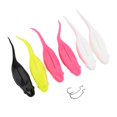 thumbnail image 2 of 6pcs 10cm Swimbait Long Tailed Fake Tadpole Soft Bait Sinking Floating Wobblers, 2 of 11