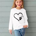 thumbnail image 5 of RXIRUCGD Chemises à Manches Longues pour Filles, Col Rond Mignon, Blouses Décontractées Élégantes (Blanc, Taille : 3 Ans), 5 of 5