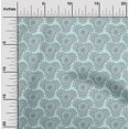 thumbnail image 1 of oneOone Cotton Cambric Fabric Floral Block Print Sewing Fabric BTY 56 Inch Wide, 1 of 4