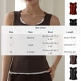 thumbnail image 3 of RXMEKW Camisole à Bretelles Sans Manches pour Femmes comme Haut de Pyjama en Polyester, Noir, 3 of 9