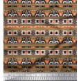 thumbnail image 1 of Soimoi Viscose Chiffon Fabric Aztec Southwestern Printed Fabric 1 Yard 42 Inch Wide, 1 of 3