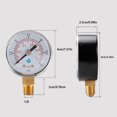 thumbnail image 4 of Maytalsory Hydraulic Pressure Gauge Water Oil Pneumatic Tester Air Compressor Testing Meter Instrument Industry Working Repairing Type 1 1Set, 4 of 6