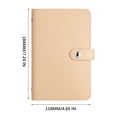 thumbnail image 4 of Sentmoon Womens Purses and Handbags Women Purses A6 Commemorative Banknote Storage Book Cash Saving Book Coin Clipper Money Album Large Capacity Accounting Book, 4 of 6