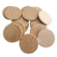 thumbnail image 2 of GUOOL 20 Pcs Tranches de Bois Non Finies Disque Rond Cercle Pièces Découpes Éclats 4 cm, 2 of 9