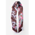 thumbnail image 2 of Bimba Womens Rectangular Printed Cotton Voile Scarf Neck Head Wrap-40 x 80 Inches, 2 of 7
