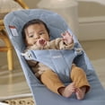 thumbnail image 3 of BabyBjorn Bouncer Bliss, Tissé, Courtepointe Pétale, Bleu, 3 of 4