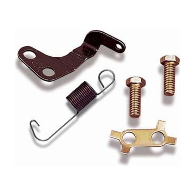 Holley Support de Carburateur Performance Trans 20-91 pour Utilisation avec Carburateurs avec Pompe Accélératrice 30CC; Anodisé Or; Acier; avec Ressort; Vis de Montage