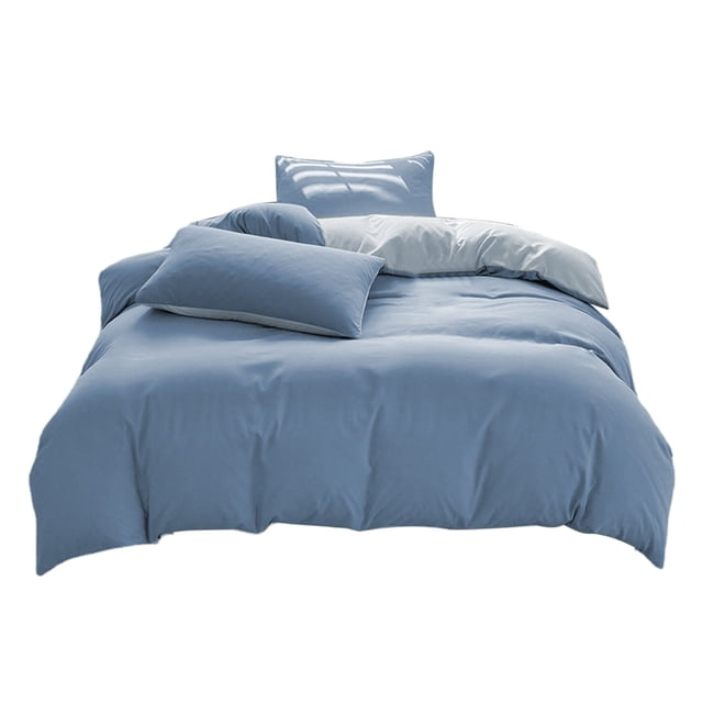 Bed Sheet Set,All-Season Bedding Set - 4-Piece Washable Solid Color Bed Sheet Duvet Cover and Pillowcases,Bedding Duvet Covers,Duvet Cover Set,Water Color Set