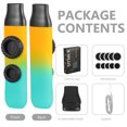 thumbnail image 3 of MesaSe Double Hole Kazoo Kids Musical Instruments Guitarra Para Adulto Electric High-tech Plastic Material Child, 3 of 6