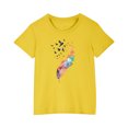 thumbnail image 1 of RXIRUCGD 2025 Vêtements d'Été pour Enfants T-shirt Imprimé Mode Mignon Col Rond Manches Courtes, 1 of 5