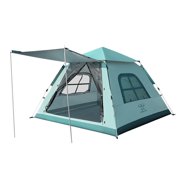 4-6 Persons Outdoor Self-driving Travel Camping Tent Automatic Quick-opening Tent Portable Rainproof Sunshine-proof Tent Fishing Hiking Sunshine Shelter