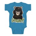 thumbnail image 1 of Justaucorps Ourson Grrrumpy pour Tout-Petits - Sarcelle - 18 Mois, 1 of 1