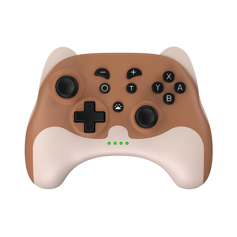 Manette Switch Pro pour Nintendo Switch/Switch Lite/OLED, Manette Sans Fil pour Switch avec Lumière LED et Fonction de Réveil, Ergonomique Antidérapante