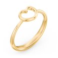 thumbnail image 4 of Bague Cœur Ouvert, 4 of 7