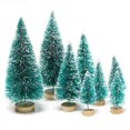 thumbnail image 2 of 8Pcs Mini Christmas Trees Snowy Pine  Party Ornament Holiday Decoration, 2 of 9