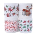thumbnail image 1 of Christmas Roll Paper Napkins Festive Holiday Dinner Party Decorations Disposable Tableware for Celebrations 4PCS, 1 of 7