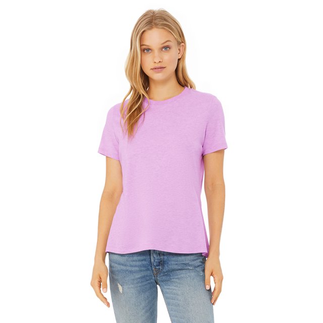 Bella + Canvas Women's Relaxed Heather CVC Short-Sleeve T-Shirt