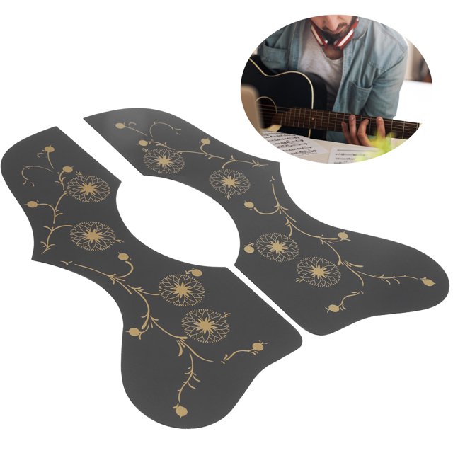 FLAMEEN Garde-Guitare, Garde-Boue en Plastique Dur pour Acoustique