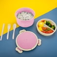 thumbnail image 2 of Lunch Box for Women Lunchbox Student Lunchbox Ideal Leak-Proof Lunchbox for Students Household Double Lid Soup Bowl Lunchbox Mom's Choice Student Lunch Box Bento Lunch Box, 2 of 6