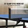 thumbnail image 2 of KFFKFF Table Tennis Set, Pro Indoor Ping Pong Experience, MDF Mobile Table, Easy-Fold Design with Swift Clamp Net & Secure Wheels, Simple 10-Min Setup, 12mm Surface, 2 of 9