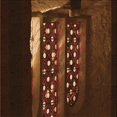 thumbnail image 1 of Ahgly Company Machine Washable Indoor Square Transitional Mahogany Brown Area Rugs, 4' Square, 1 of 7